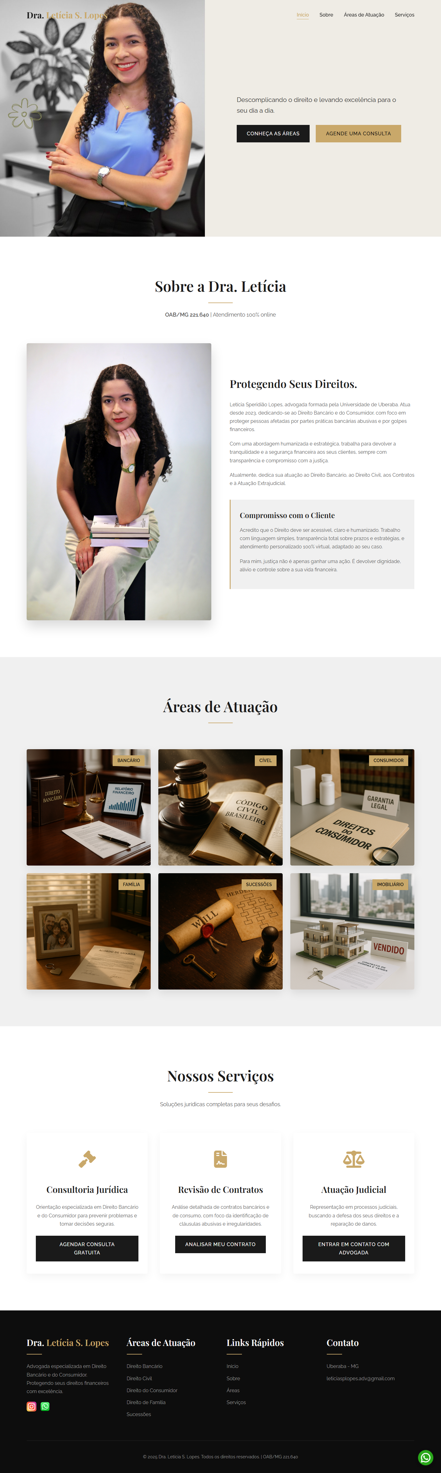 Site Advogada Uberaba